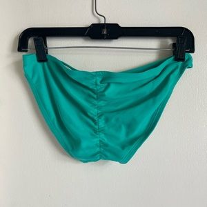 Xhilaration, S, swimsuit bottom, never worn, sea green, cinch on back, beach day